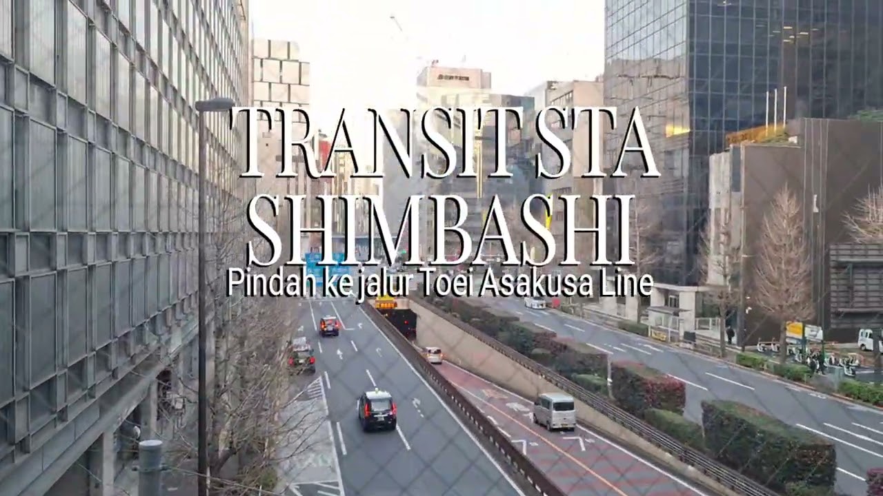 Melayang di Atas Tokyo Waktu Senja dari Yurikamome ke Shimbashi