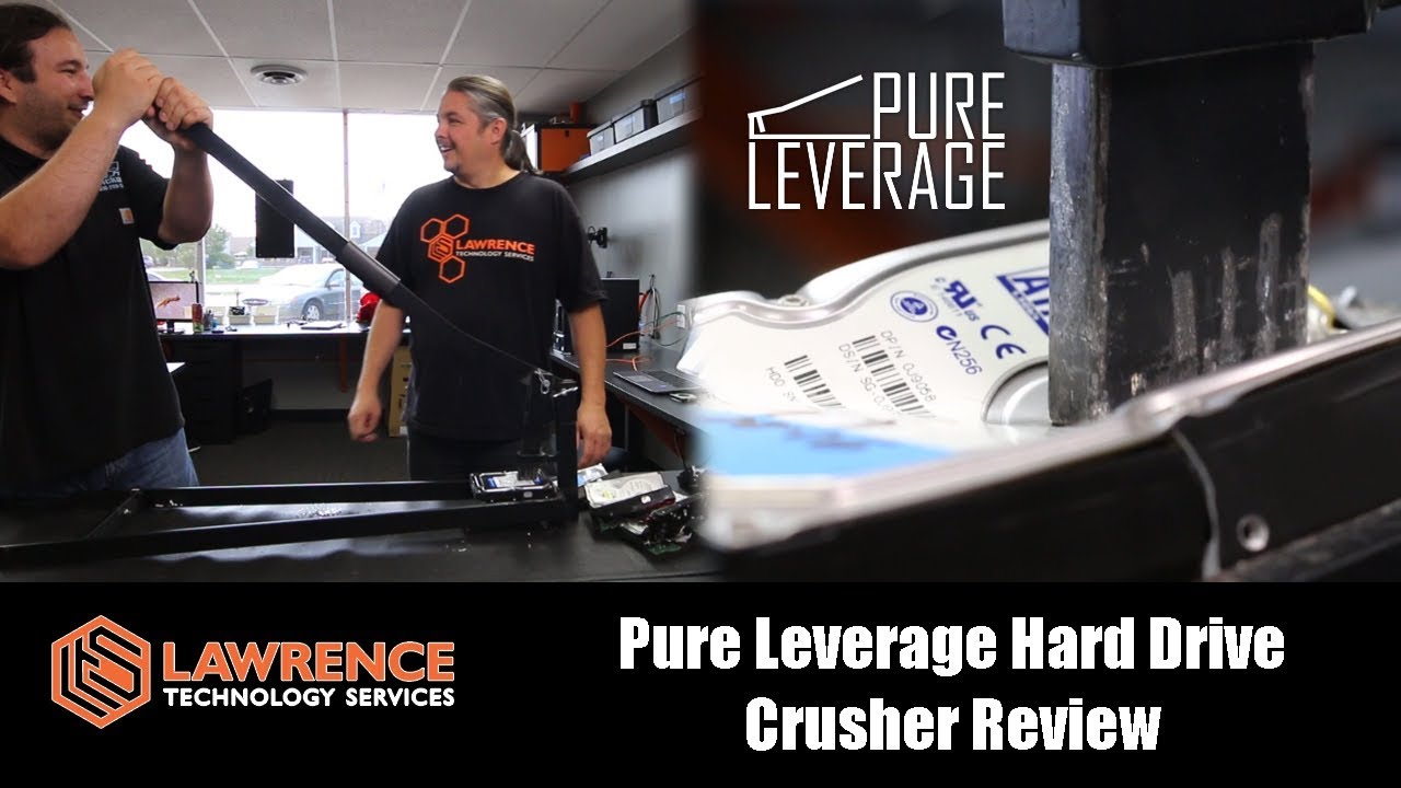 Обзор Pure Leverage Hard Drive Crusher для уничтожения данных
