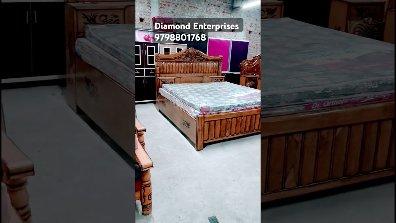 Wooden box bed design 2025 | Luxury Wooden Bed Design by Diamond Enterprises Ranchi jharkhand
