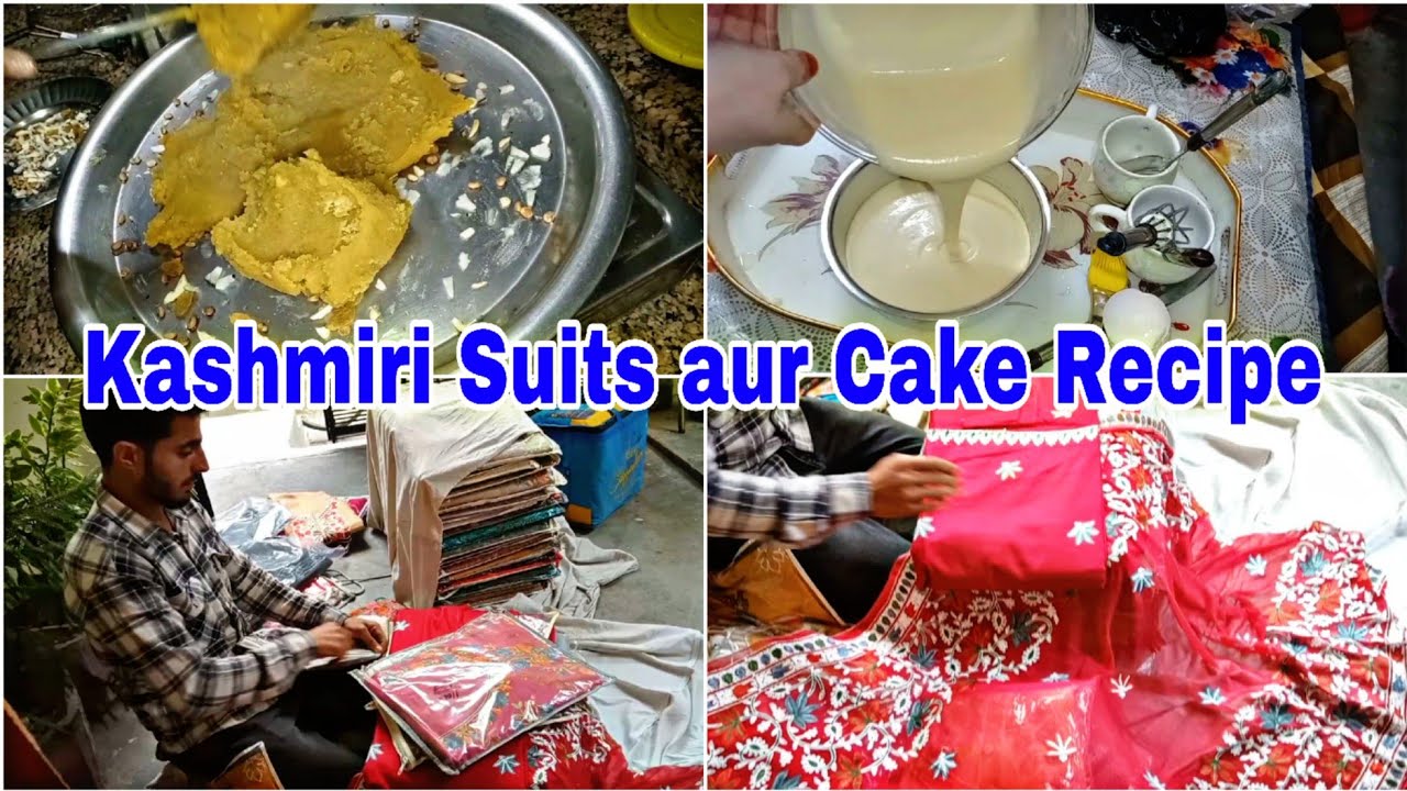 Finally Cake bhi bana liya 🎂 | Chane daal halwa😋 | Kashmiri aaye | Suit liya | Coocking | Vlogger