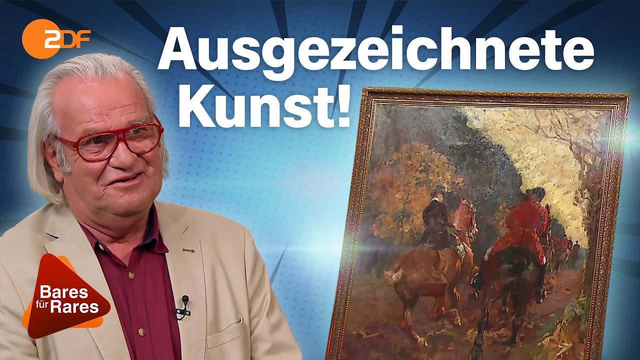 Goldmedaille f&uuml;r Gem&auml;lde: Gustav Marx Malerei mit Auszeichnung | Bares f&uuml;r Rares
