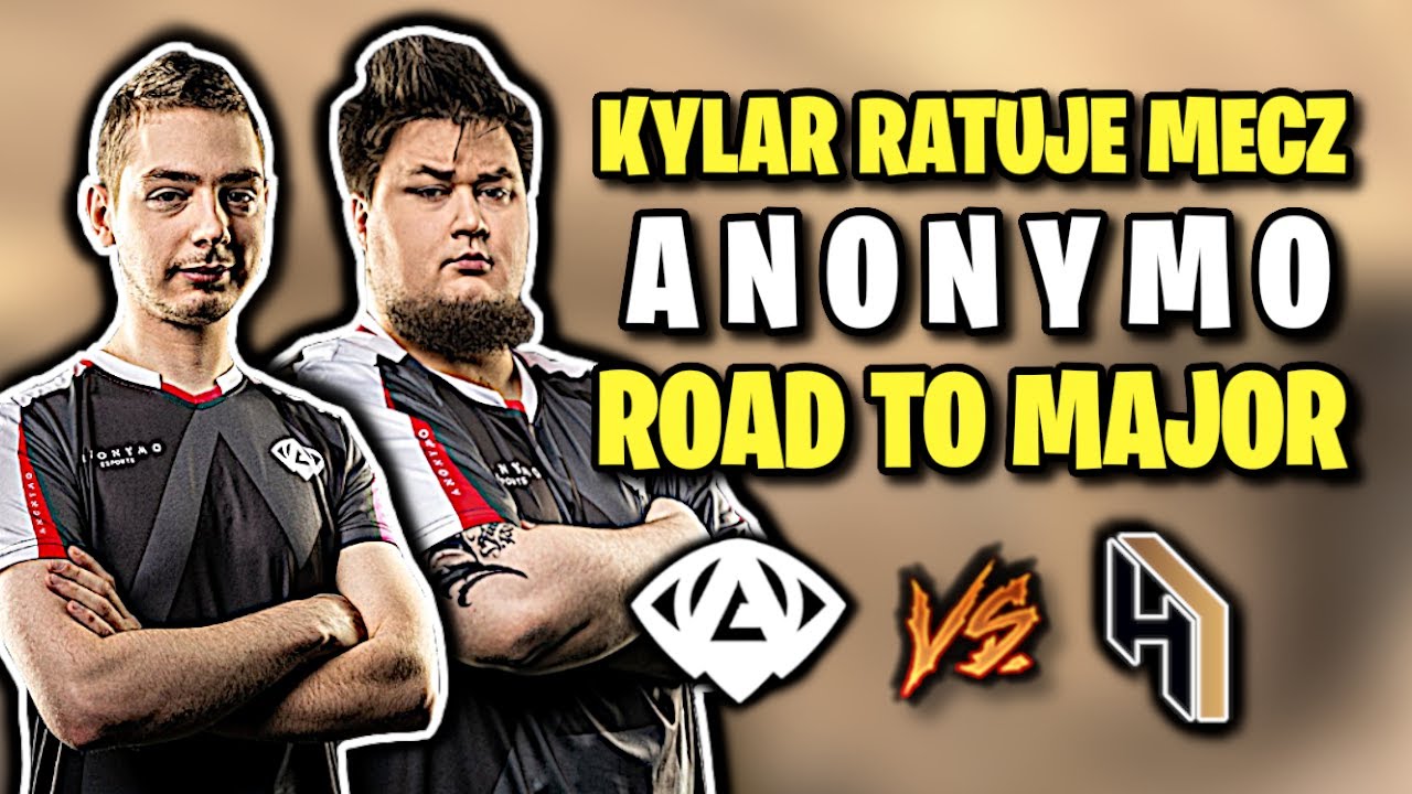 KYLAR RATUJE MECZ!!! ANONYMO VS HYENAS W TURNIEJU FLASHPOINT, ROAD TO MAJOR - CSGO BEST MOMENTS