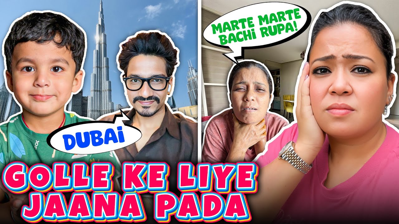 Golle Ki Shopping Ke Liye Dubai Gaya Harsh 😊 | Bharti Singh | Harssh Limbachiyaa | Golla