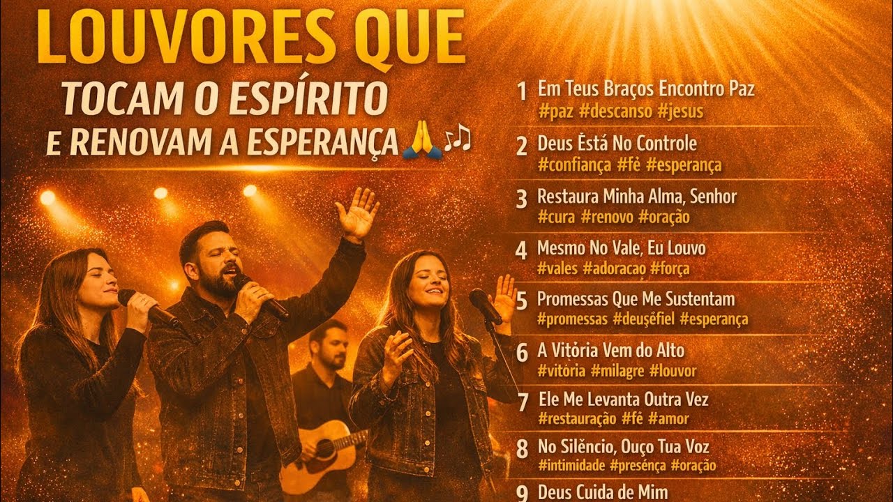 Louvores Que Tocam o Espírito e Renovam a Esperança