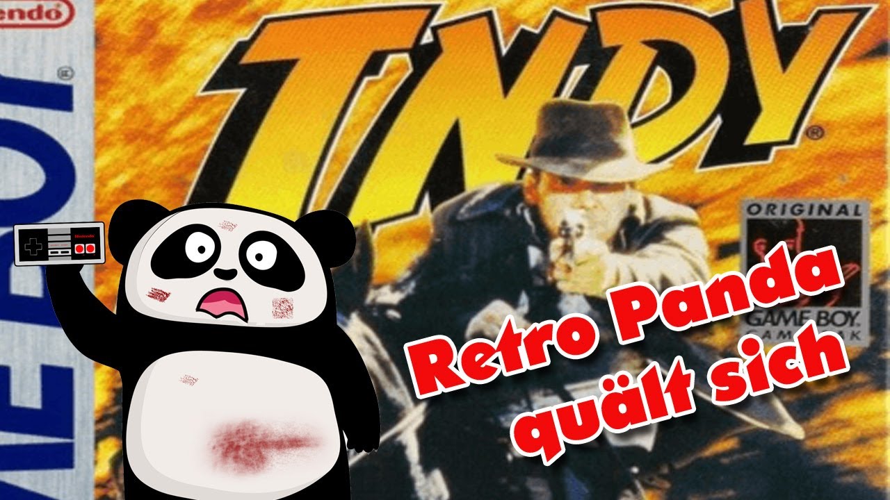 Retro Panda quält sich: Indiana Jones and the last Crusade (Game Boy)!