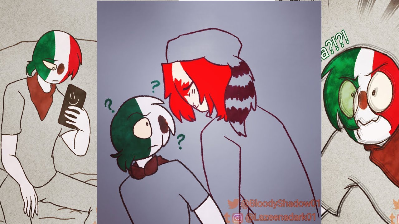 Regalo para Mexico | Mini comic Countryhumans