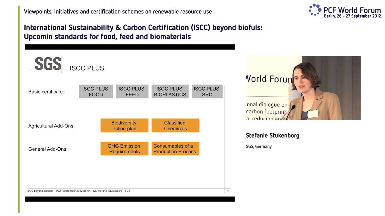 04 Stefanie Stukenborg    ISCC Plus standards for food, feed, and biomaterials