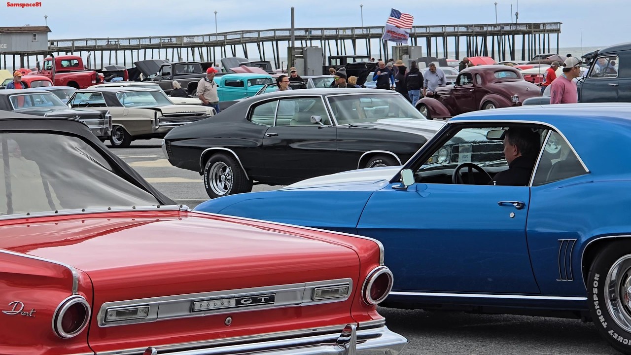 2024 classic car show {Ocean City Cruisin citywide gaiety} 1000s of classic cars & antique autos USA