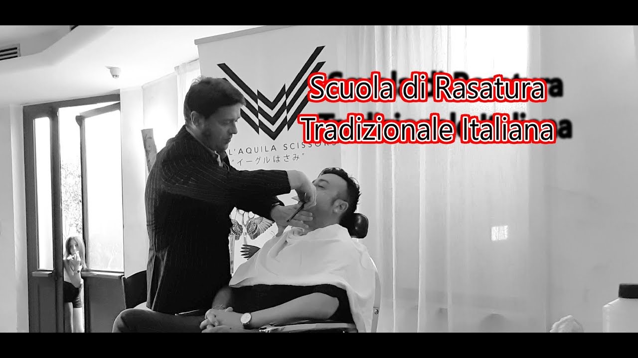 Scuola di Rasatura a mano libera Paolo Barrasso Champions Barber Cup Roma