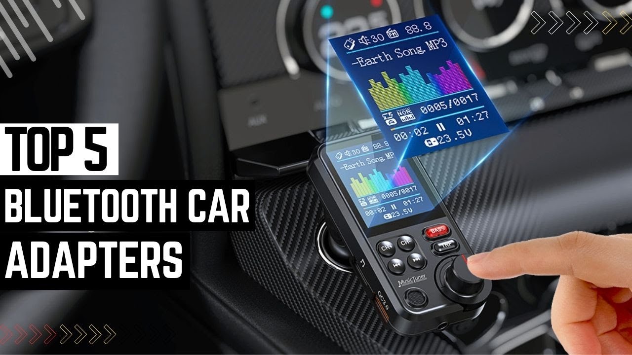 Top 5 Best Bluetooth Car Adapters 2025 ✅ Fast Charging, Bass Music & Noise Free Calling  ✅