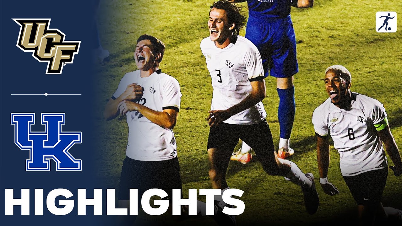 UCF vs Kentucky | NCAA College Soccer | Highlights - October 23, 2024