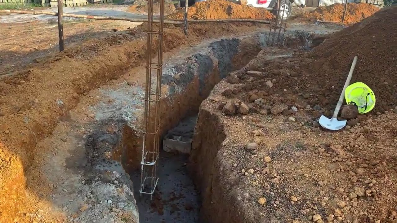 Building my house in Liberia: Foundation extension