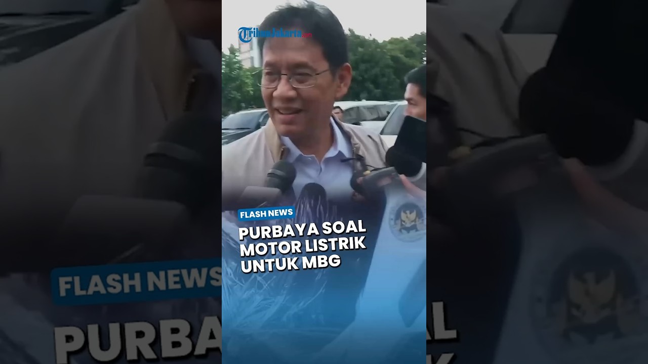 TANGGAPAN Purbaya soal Motor Listrik untuk MBG, Menkeu Pastikan Tahun 2026 Tak Ada Lagi Pembelian