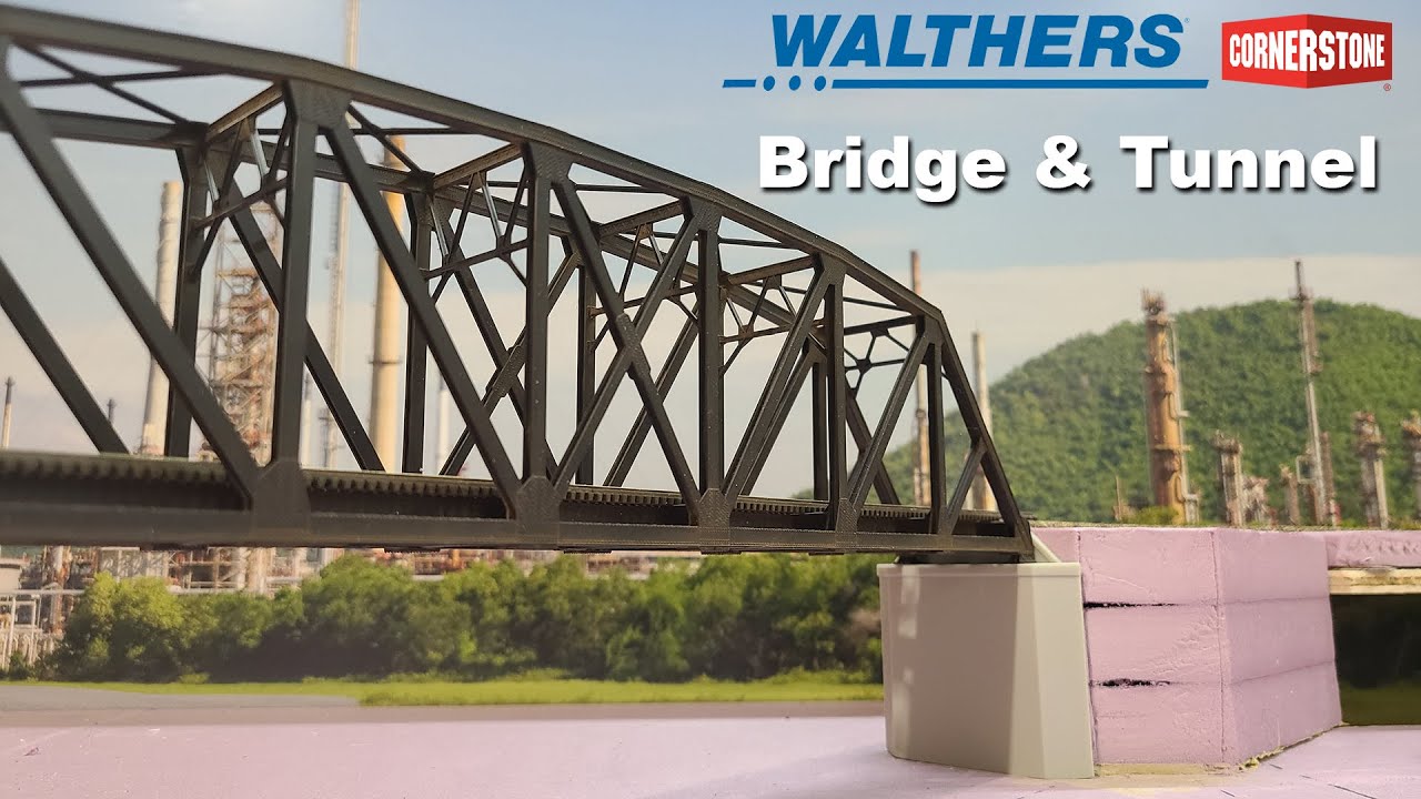 N Scale Layout BIG Update 9 - Bridge Install + Tunnel Work