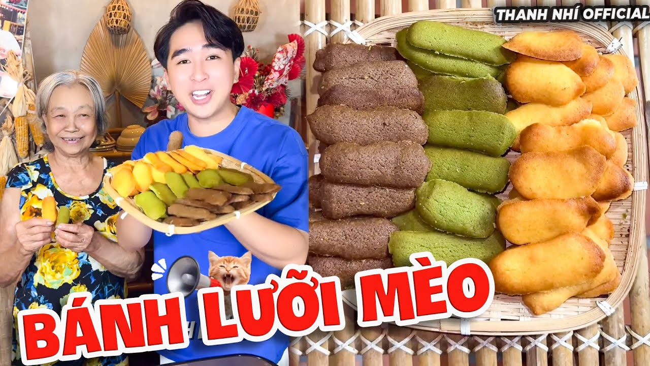 Bánh Lưỡi Mèo Ngon Mà Dễ Làm | Thanh Nhí Official