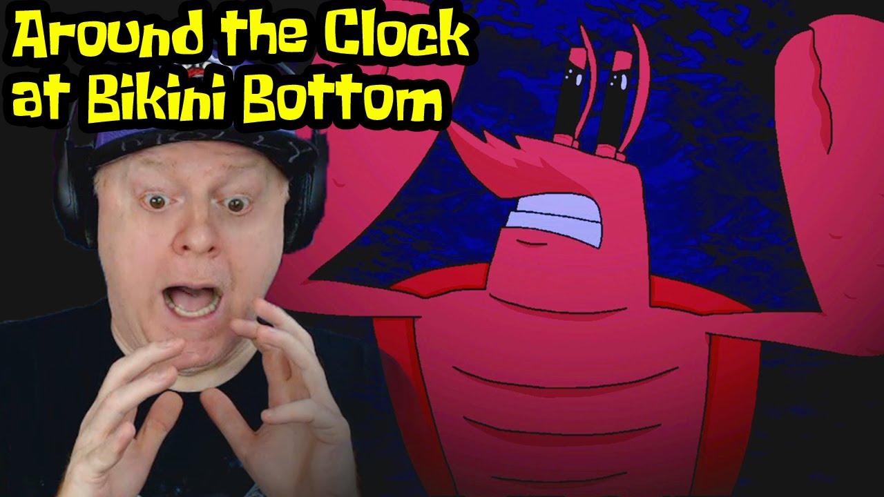 LARRY DIDN'T LIKE ME TOUCHING HIS WEIGHTS | AROUND THE CLOCK AT BIKINI BOTTOM | PART 7