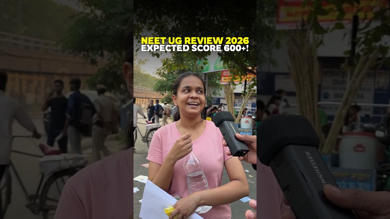 NEET UG Exam Review 2026 | Expected Score 600+ #neetug #neetug2026 #neetexam
