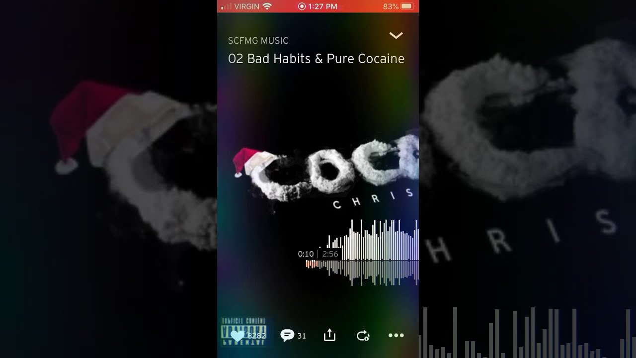 Bad habits and pure cocaine
