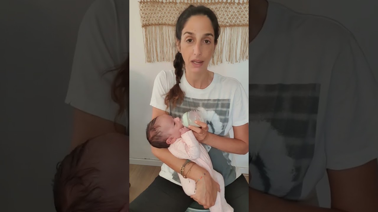 איך נותנים בקבוק בצורה תומכת הנקה?