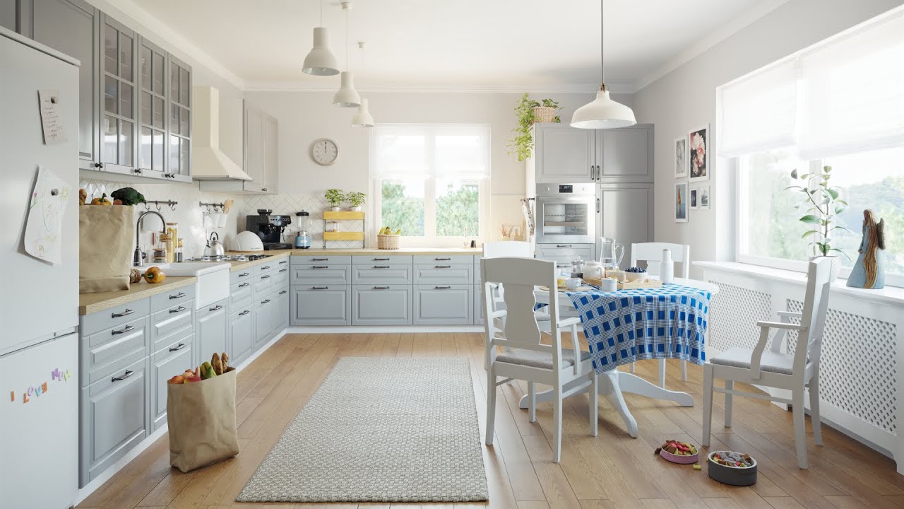 3DBee.IT Assets Promo | Morning Scandinavian Kitchen by DJ