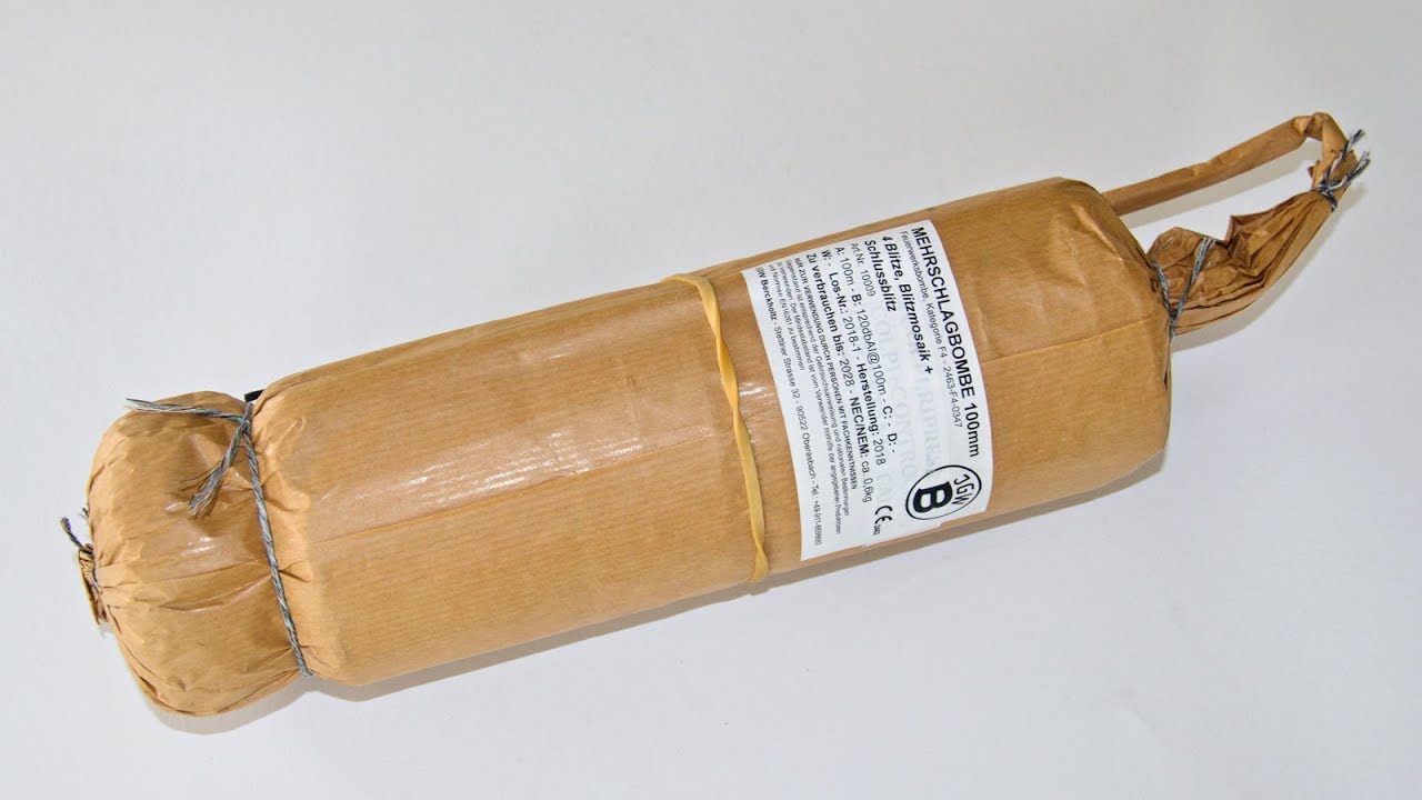 100mm Blitz-Mehrschlag Bombe (4 Botti + Ripresa + CC) | JGWB