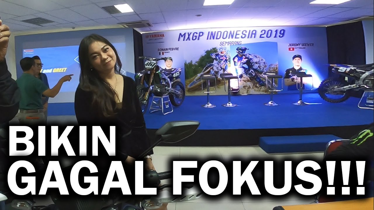 KETEMU PEMBALAP YAMAHA LANGSUNG!!! GAGAL FOKUS KARENA INI!!!