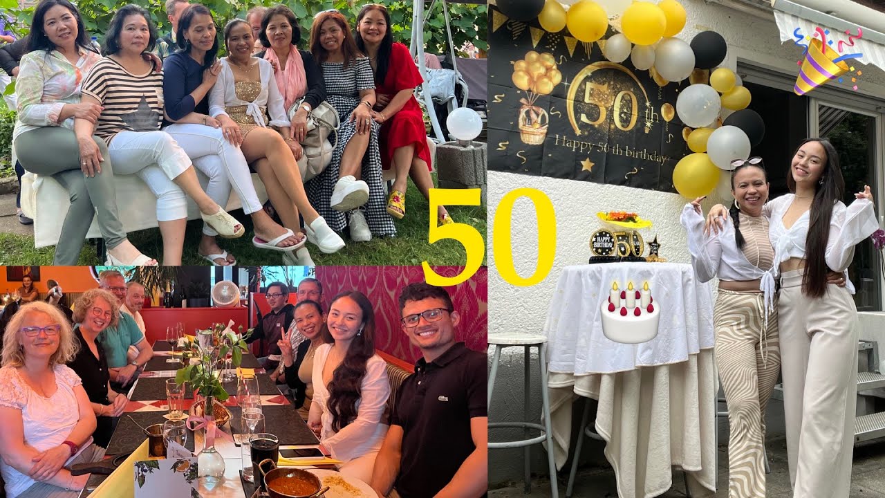 MY 50th BIRTHDAY PARTY!!!