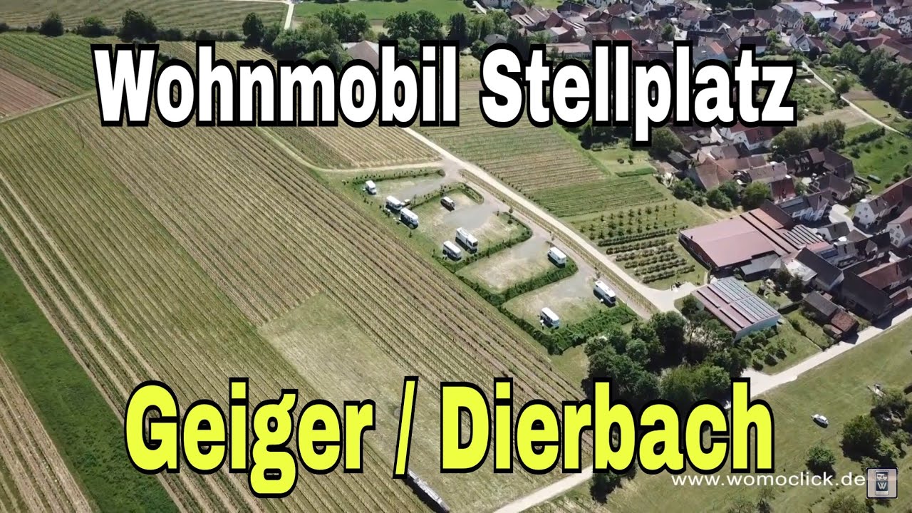 Wohnmobil Stellplatz Dierbach / womoclick