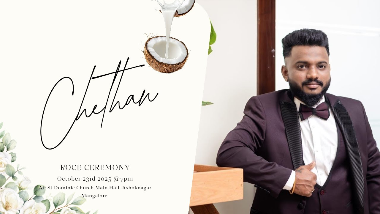 CHETHAN'S || ROCE CEREMONY || LIVE STREAMING || 23 OCT 2025
