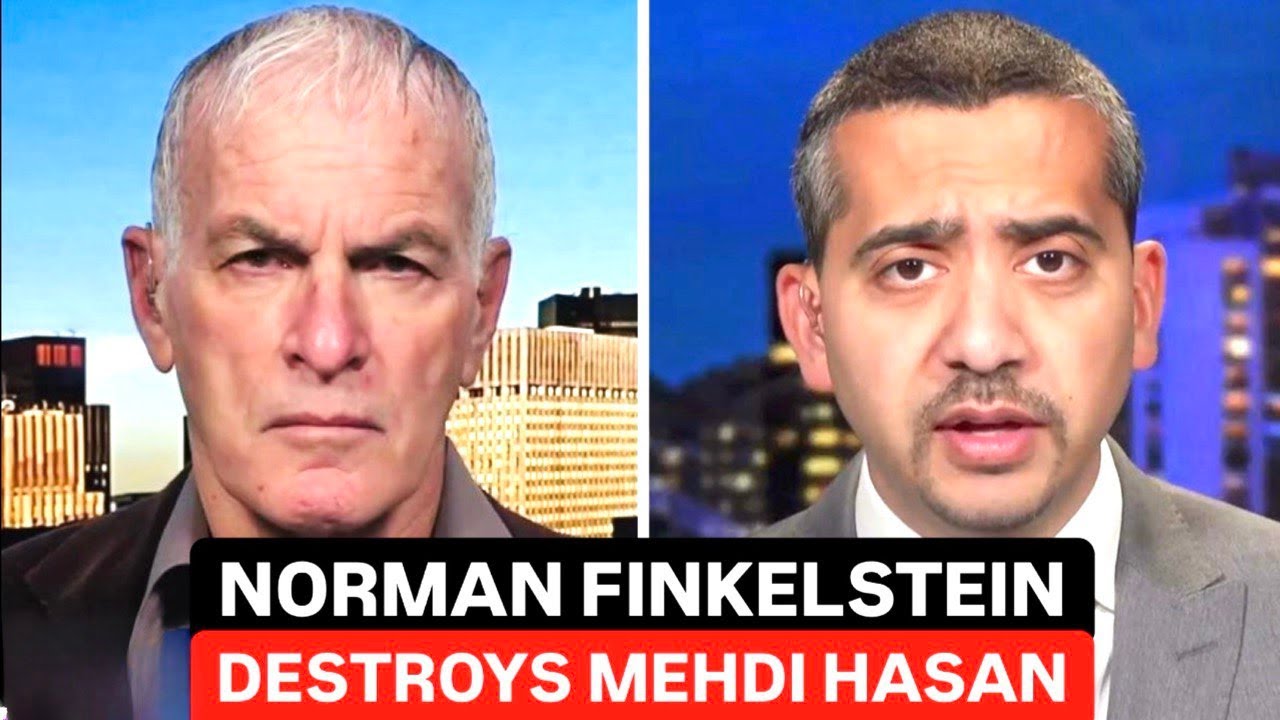 НОРМАН ФИНКЕЛЬШТЕЙН ОБРЕТАЕТ ЯРОСТЬ НА МЕХДИ ХАСАНА ЗА ПОДДЕРЖКУ ПРОИЗРАИЛЬСКИХ ПОЛИТИКОВ
