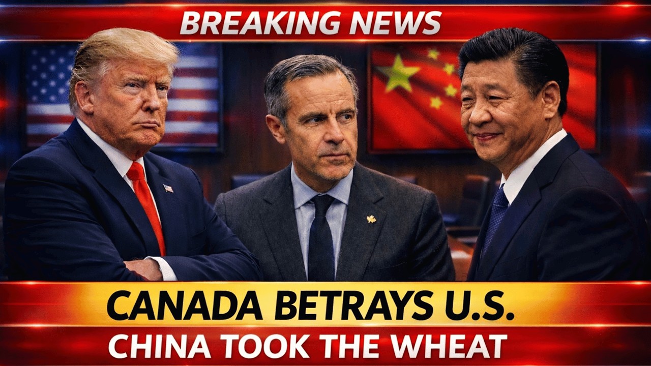JUST NOW: Trump Pushed Canada — China Took the Wheat Market