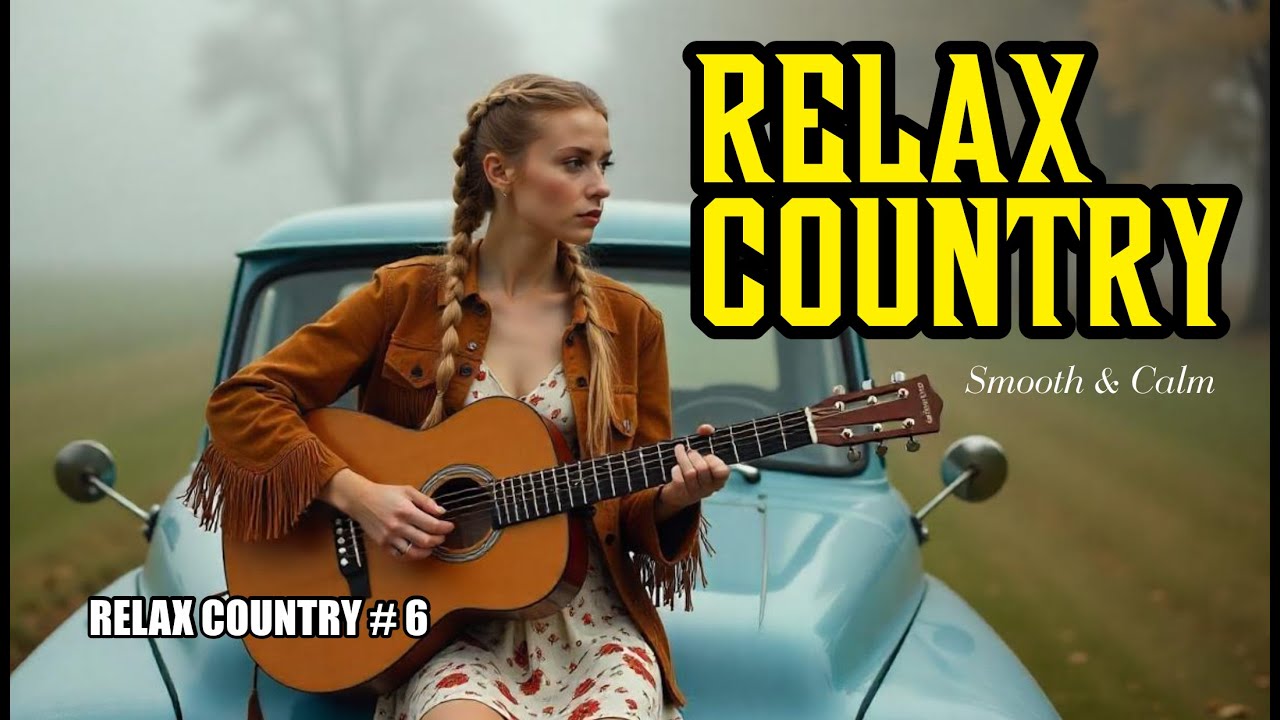 【Country Relax】Country Calm for Focus and Serenity / Acoustic Guitar / Gentle Coffee Moments