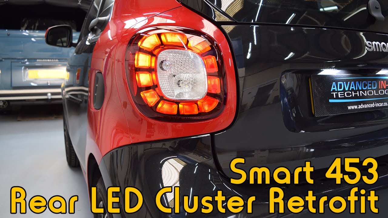 Smart 453 Rear LED Light Clusters