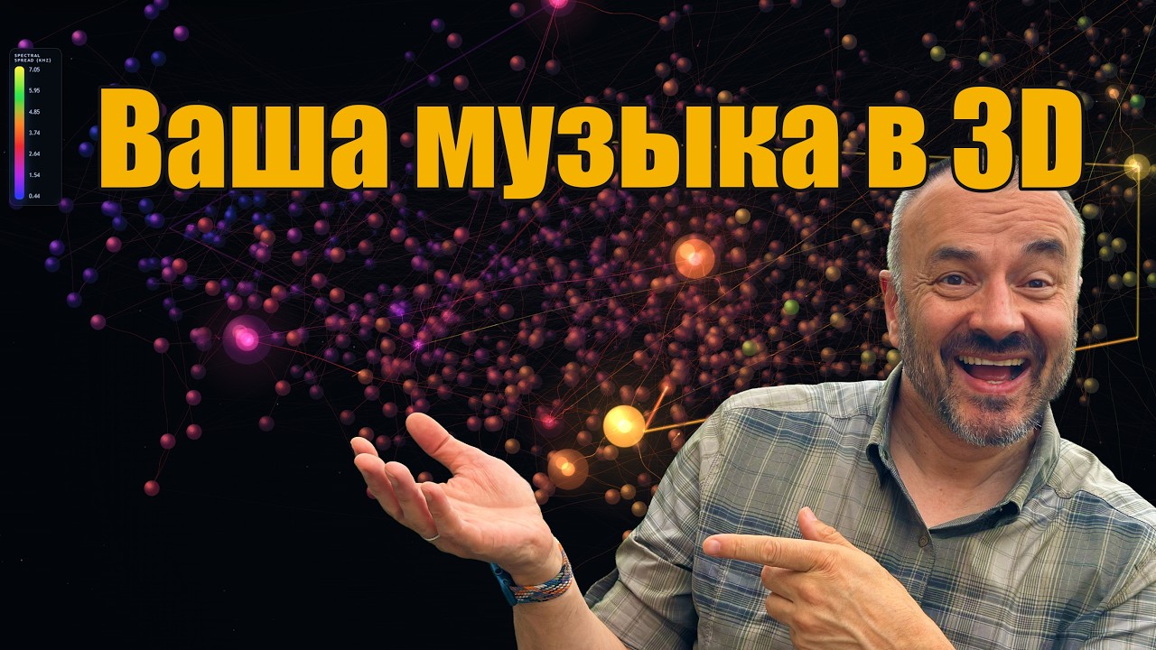 Я сделал приложение, которое строит 3D-карту любой песни