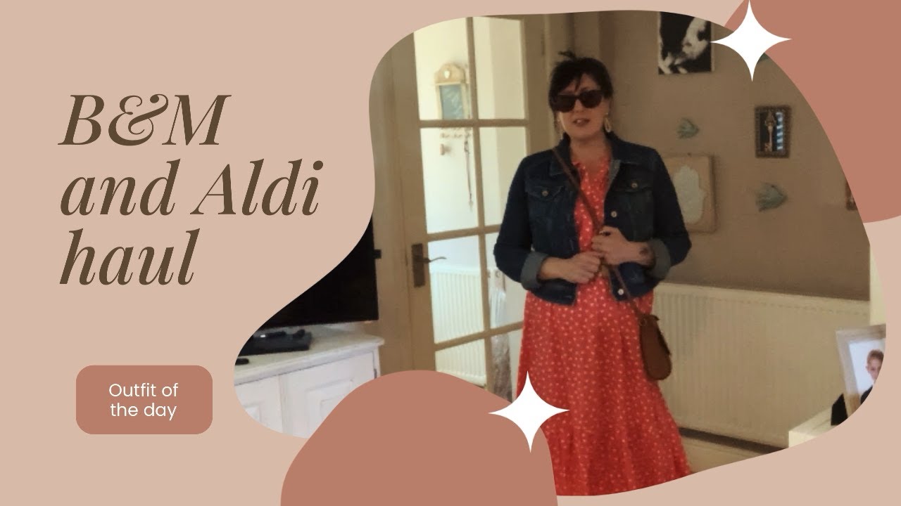B&M and ALDI homeward haul and outfit of the day #fashion #haul #b&m #aldi #midsize #midsizefashion