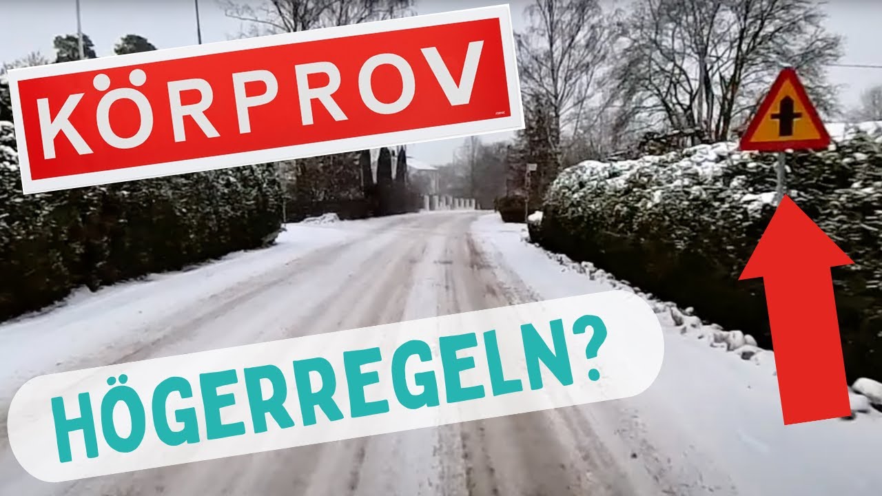 UPPKÖRNING: Kan du högerregeln? (flera situationer!)