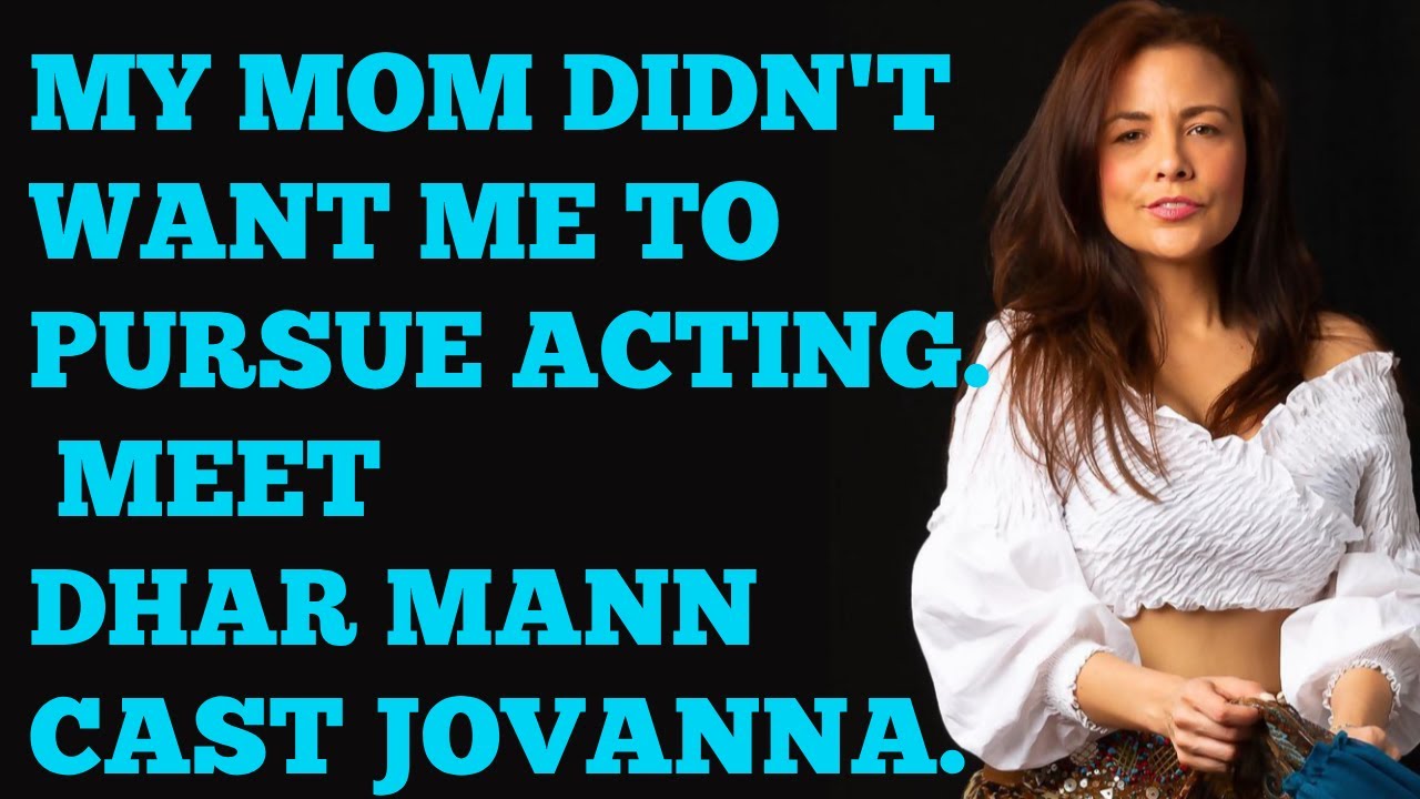 MY MOM DIDN'T WANT ME TO PURSUE ACTING. Meet Dhar Mann cast Jovanna.
