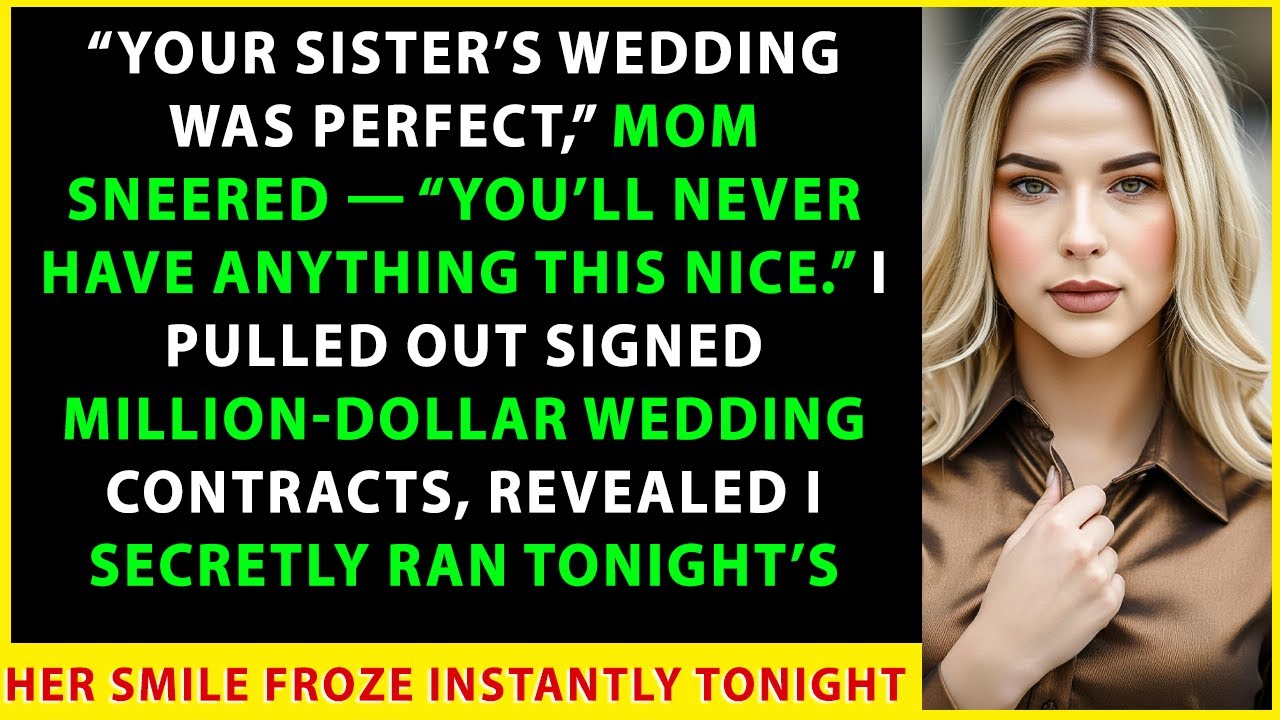 Your "SISTER'S WEDDING Was Perfect" MOM Beamed, Yet Her Next Words Left Me Completely Speechless