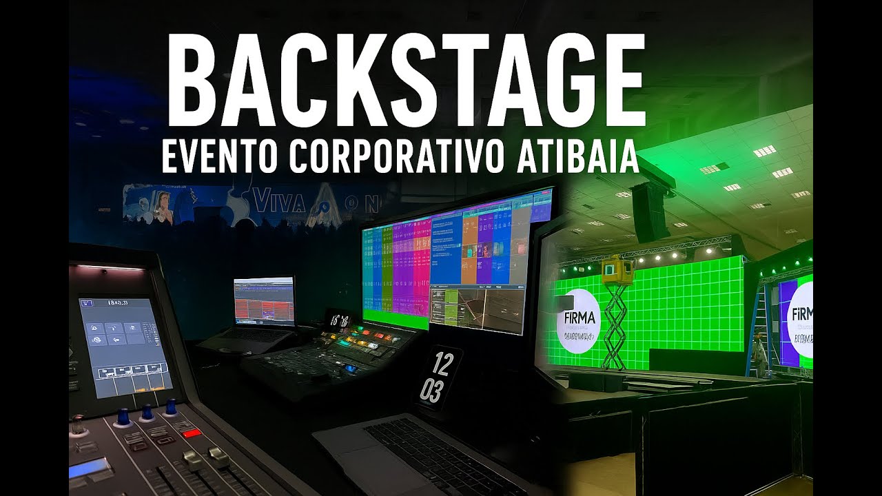 Backstage - Evento Corporativo Atibaia.
