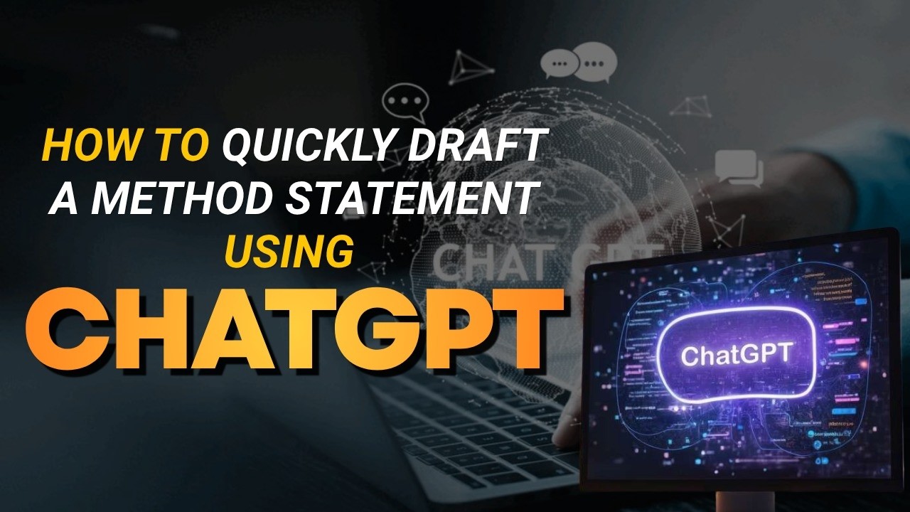 How to Draft Method Statement or Work Procedure FAST Using ChatGPT