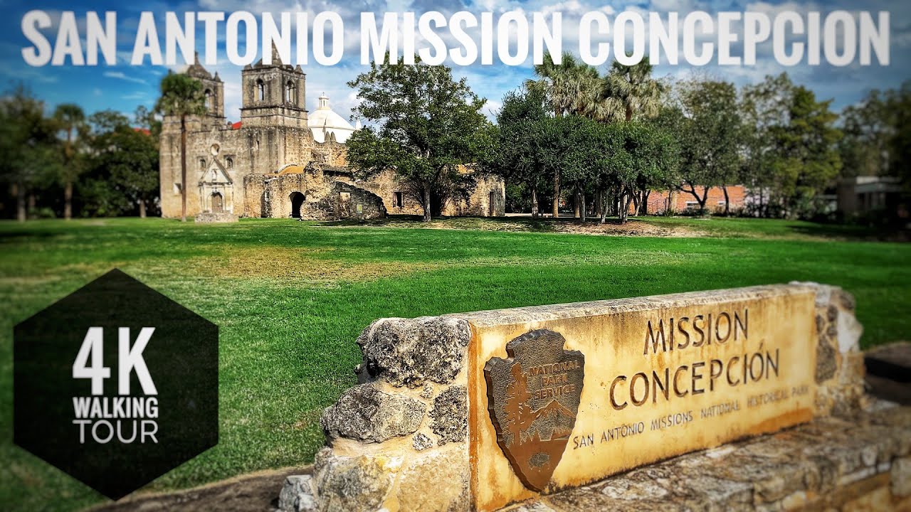 Exploring San Antonio Mission Concepcion | 4K Walking Tour