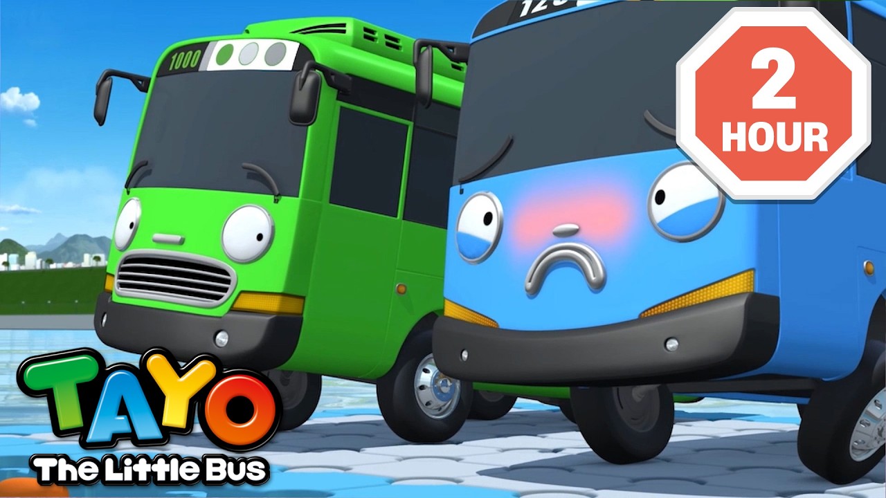 How to Make Up with Friends! | 2- Hour Compilation | Tayo Cartoon | Best Episodes for Kids