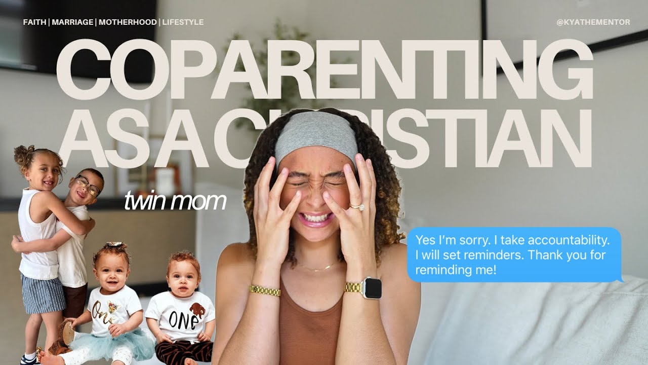COPARENTING AS A CHRISTIAN MOM |  Surrender Dad to The Lord + Being a Godly Example