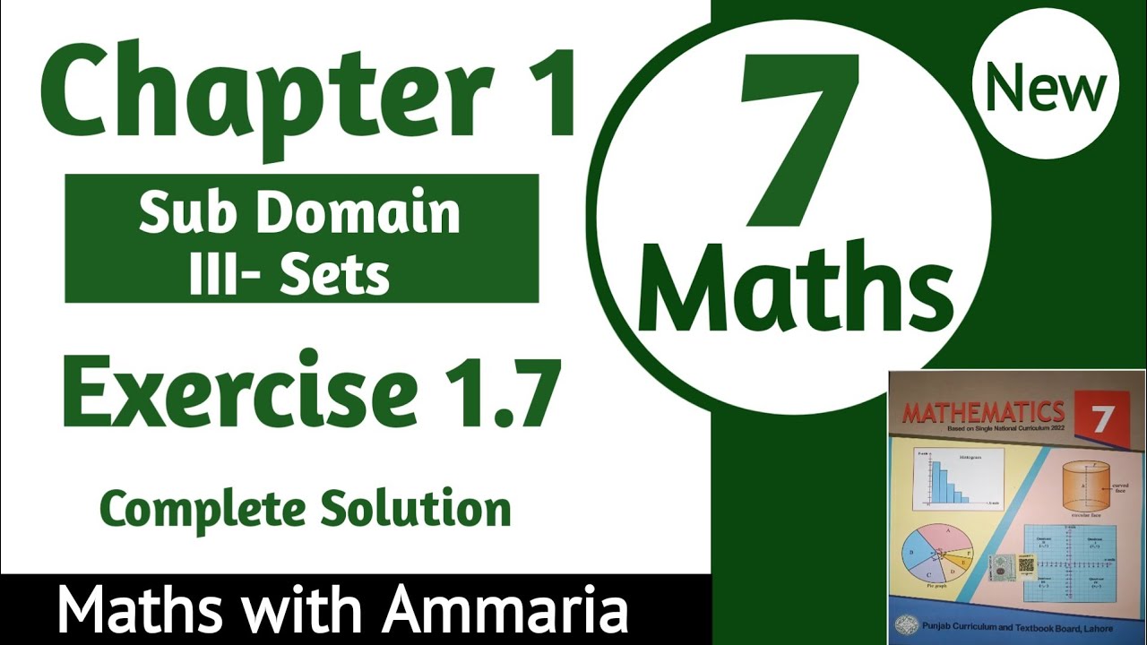 Class 7 Math New Book Chapter 1 Exercise 1.7 Complete Solution | Class 7 Math Exercise 1.7 Complete 