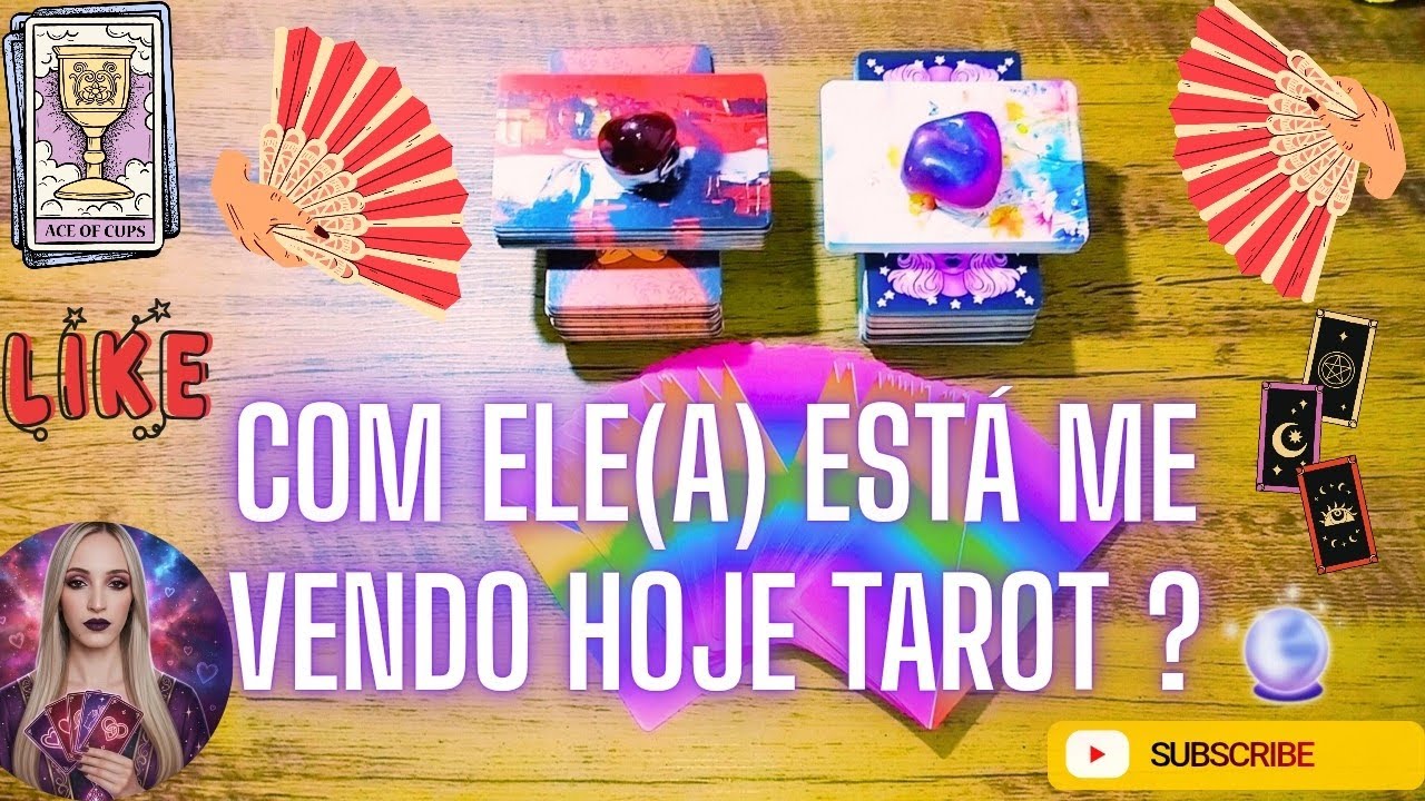 💥❤️COMO ELE(A) ESTÁ ME VENDO HOJE , COMO ACHA QUE ESTOU EM RELAÇÃO A ELE(A) TAROT 🔮⁉️🧐