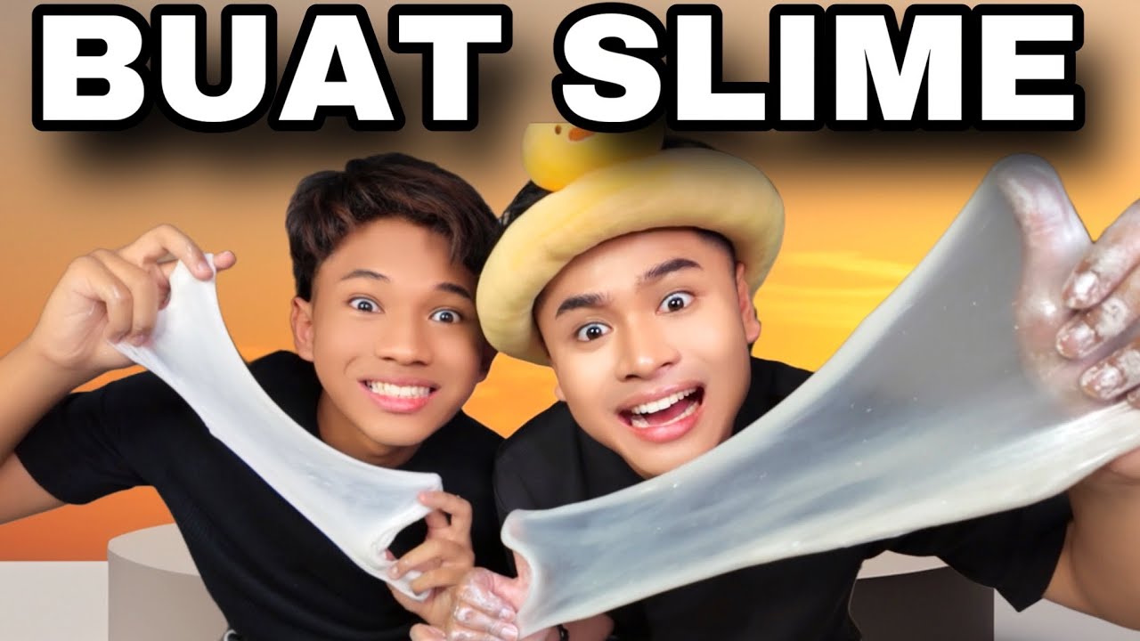 BUAT SLIME DENGAN ILHAM 🪄!!!| 2 BAHAN JE WEY😱
