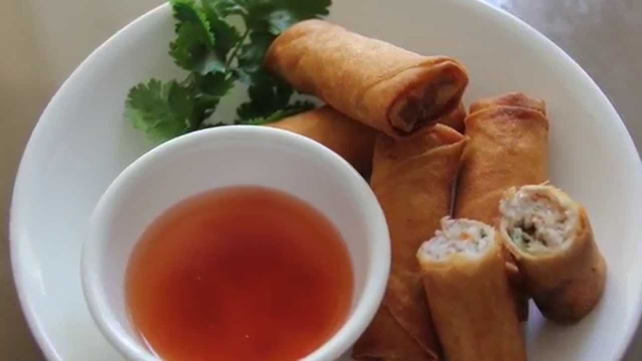 Taro Egg rolls