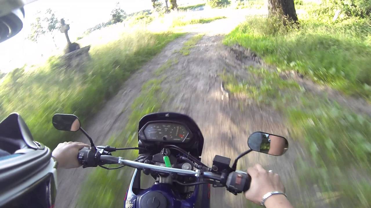 nx 250 test  honda