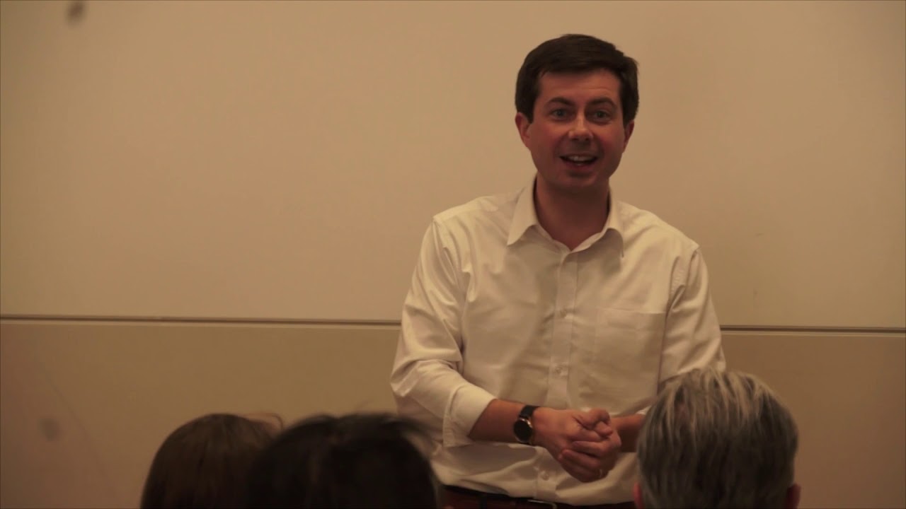 Pete Buttigieg in Grinnell