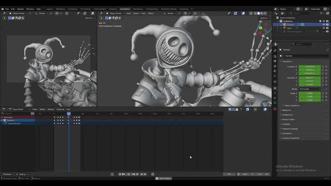 Prototype jumpscare camera reanim #poppyplaytime #theprototype #poppyplaytimechapter5